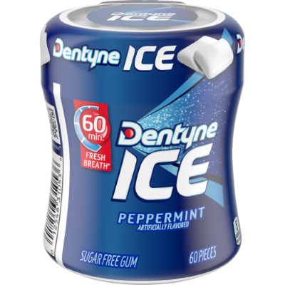 Dentyne Ice Peppermint 60 Ct