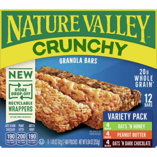 Nature Valley Crunchy Variety Pack Grano