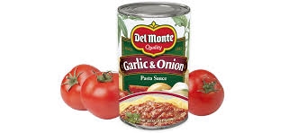 Delmonte Pasta Sauce Garlic & Onion 24z