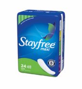Stayfree Maxi Super 24 Ct