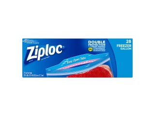 Ziploc Freezer Bags Gallon 28 Ct
