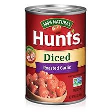 Hunts Diced Basil Garlic Oregano 411 G