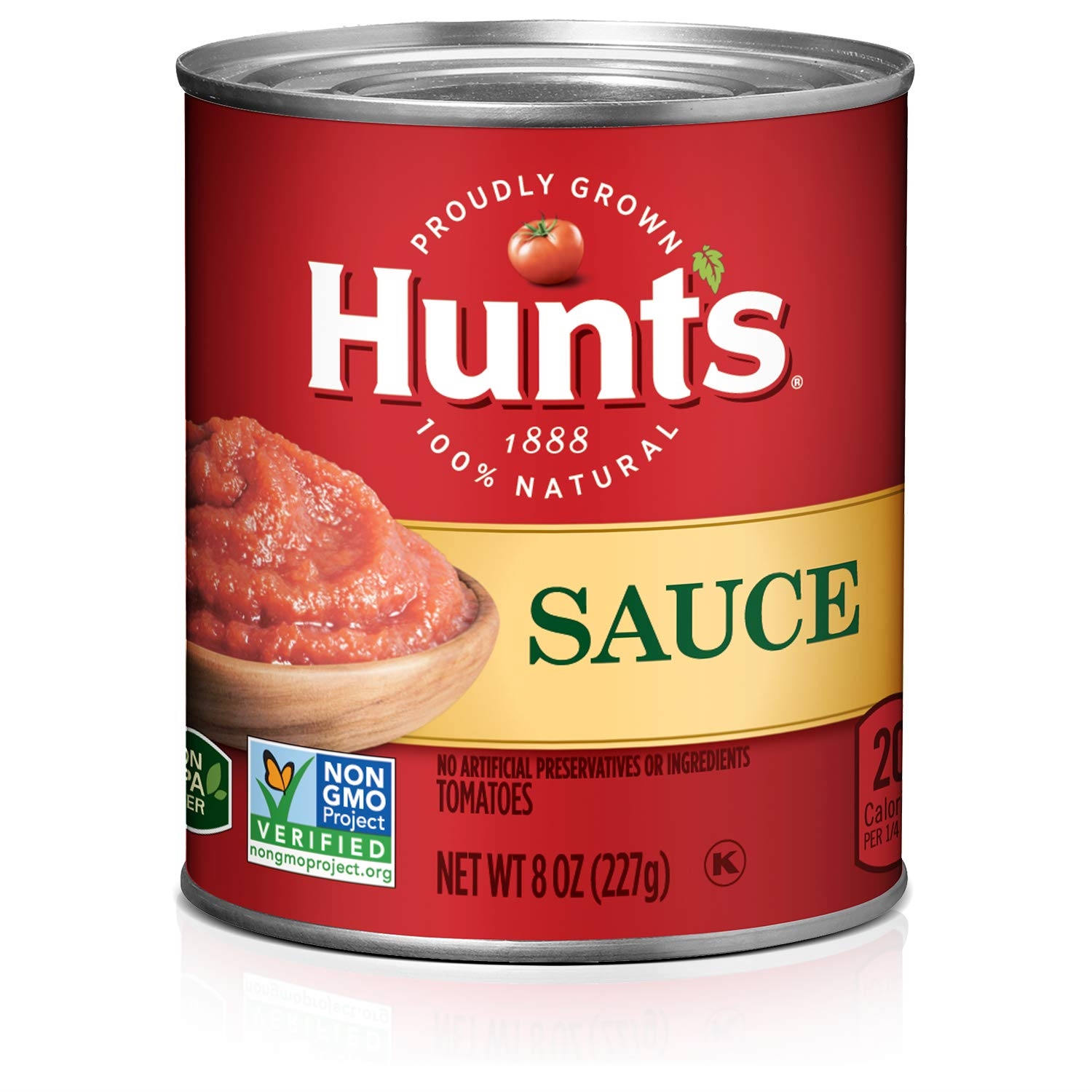 Hunts Tomato Sauce 100% Natural 227 G