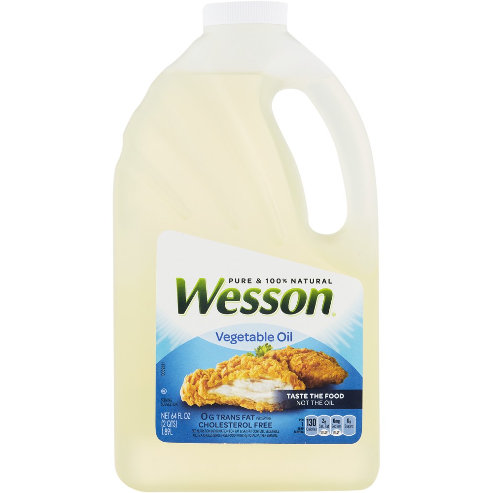 Wesson Pure Vegetable Oil 1.8 L