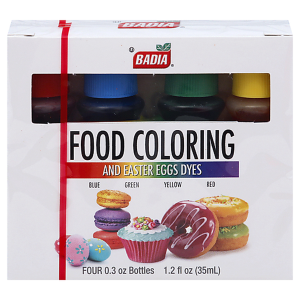 Badia Spices Food Colouring Kit  4 Oz