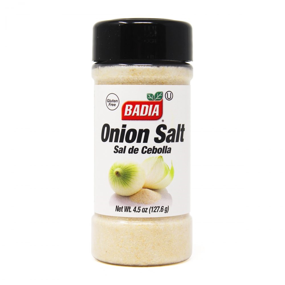 Badia Onion Salt 4.5 Oz
