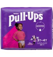 Huggies Pull Ups Girls 3T-4T 20 Ct