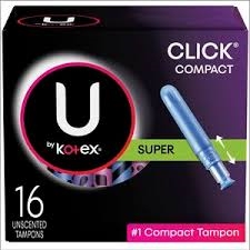 Kotex Tampons Super Compact 16 Ct