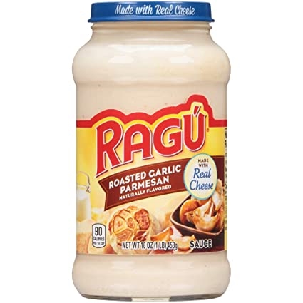 Ragu Sauce Roasted Garlic Parmesan 16 Oz