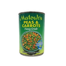 Matouks Peas & Carrots 425 G