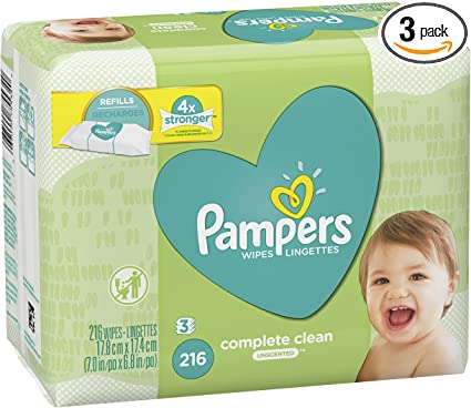Pampers Wipes Complete Clean Unscented 2