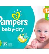 Pampers Baby Dry Super Stage 1 120 Ct