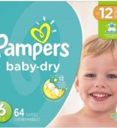 Pampers Baby Dry Diapers Size 6 64 Ct