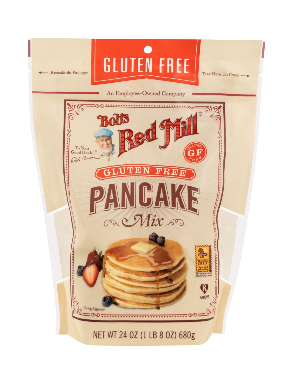 Bobs Red Mill Pancake Mix Gf 680 G