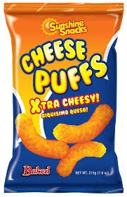 Sunshine Cheese Puffs 215 G