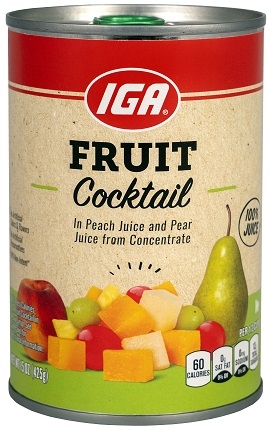 Iga Fruit Cocktail In Heavy Syrup 432 G