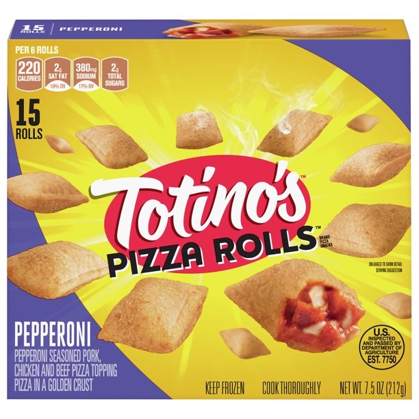 Totinos Pizza Rolls Pepperoni 212 G