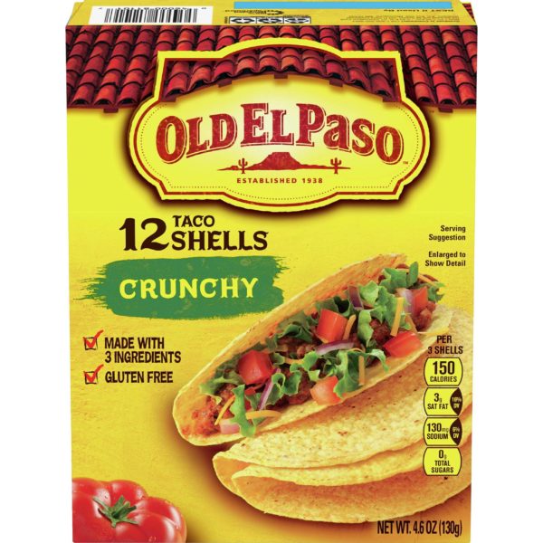 Old El Paso Taco Shells 12 Ct