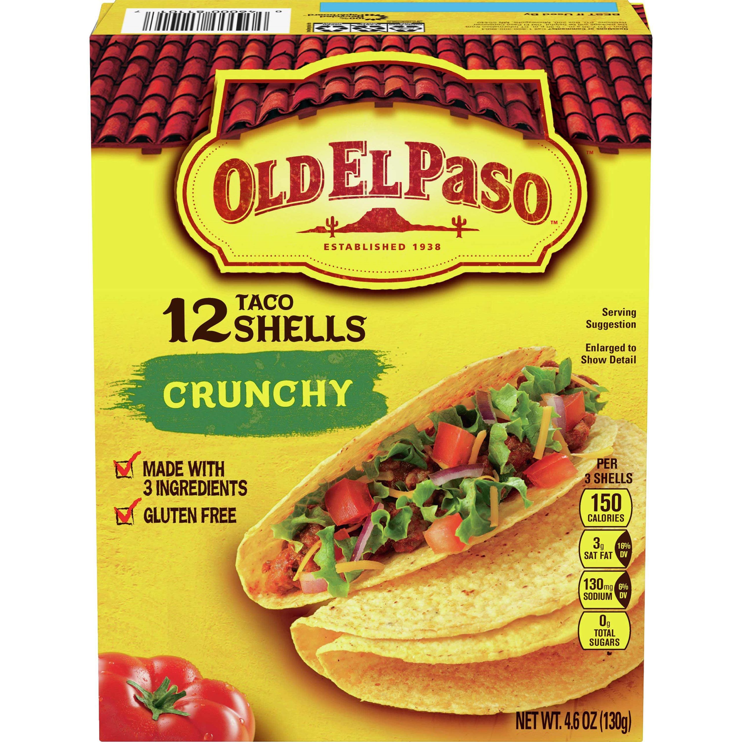 Old El Paso Taco Shells 12 Ct