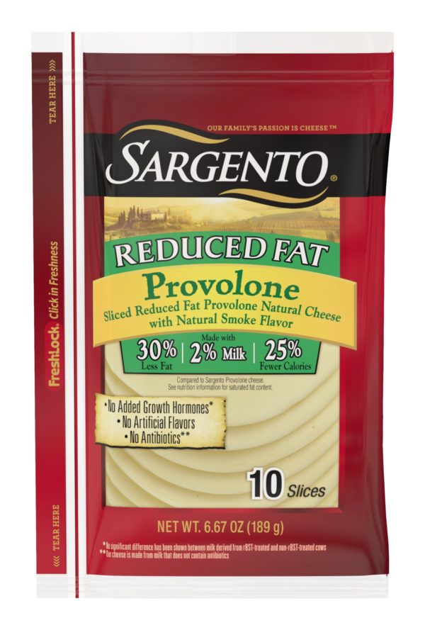 Sargento Provolone Slice Reduced Fat 6.6