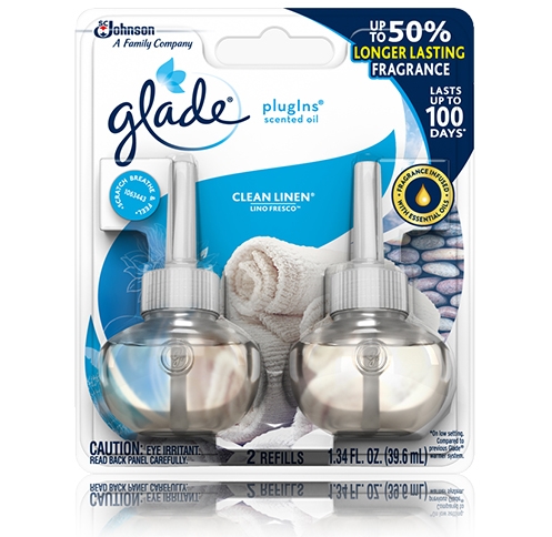 Glade Pios Ref Clean Linen Twin Each