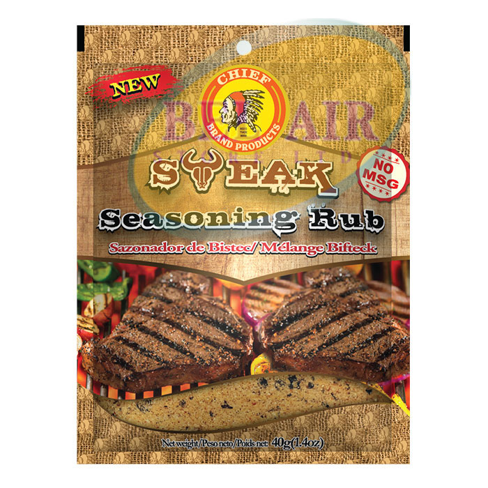Chief Steak Seasoning Rub 40 G