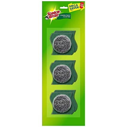 3M Scotchbrite Stainless Steel Scourer 1