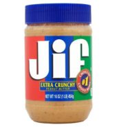 Jif Extra Crunchy Peanut Butter 454 G