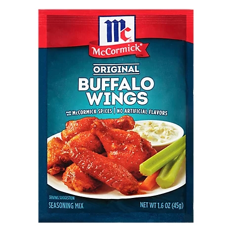 Mc Cormick Buffalo Wings Org Seas Mix 45
