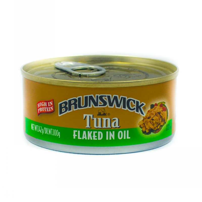 Brunswick Tuna Flaked Oil 142 G