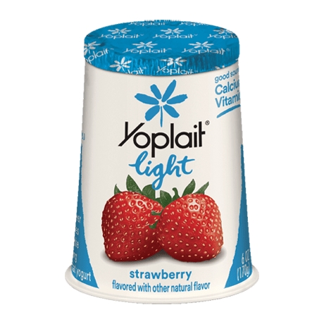 Yoplait Light Strawberry 6 Oz