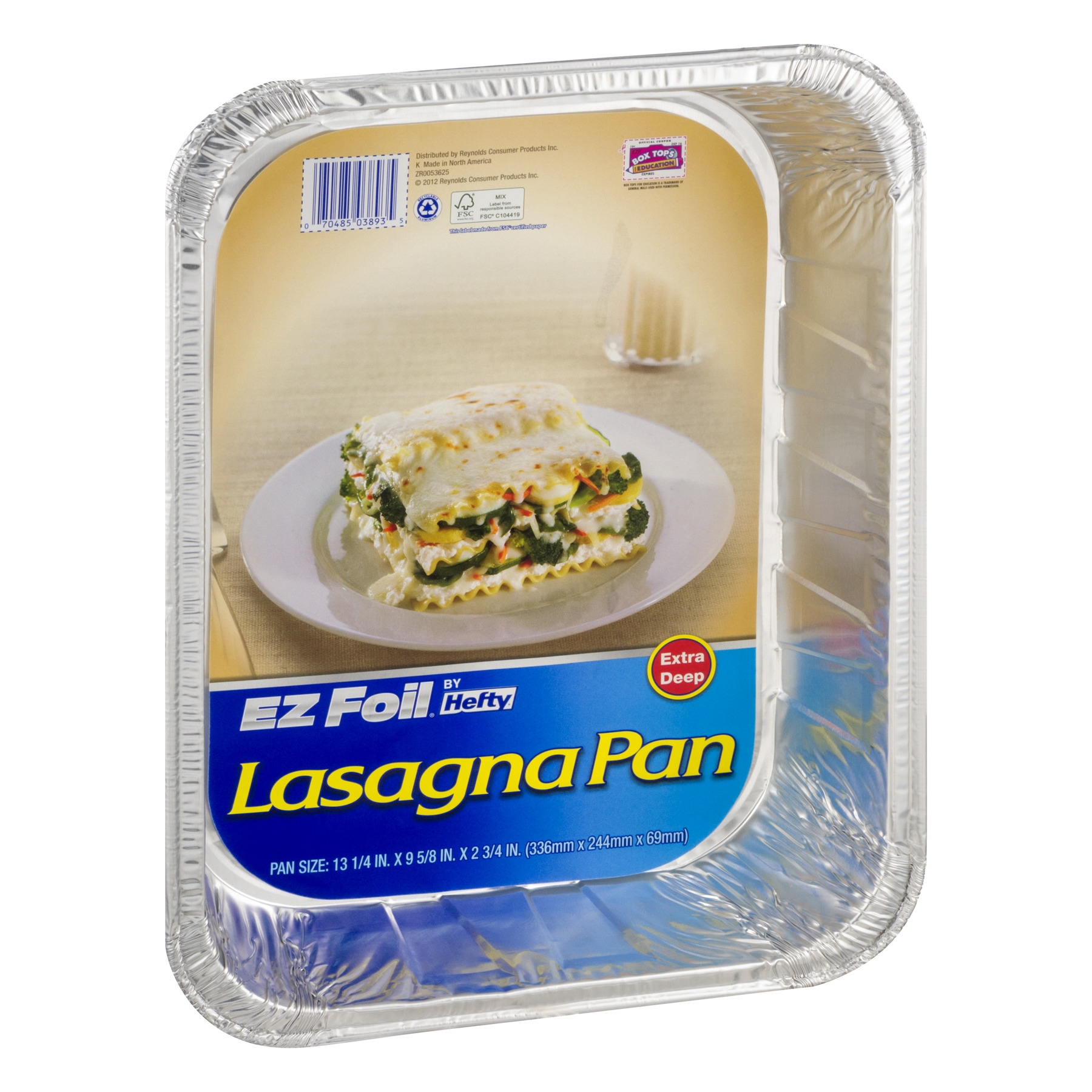 Ez Foil Lasagna Pan 1 Ct