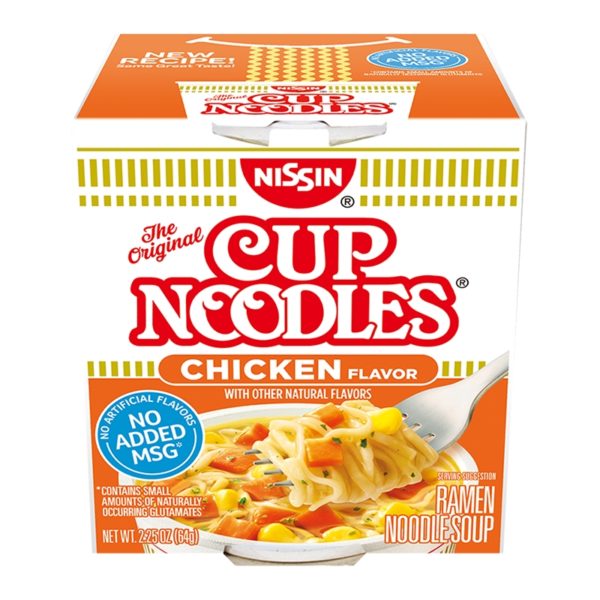 Nissin Cup Noodle Chicken No Msg 64 G