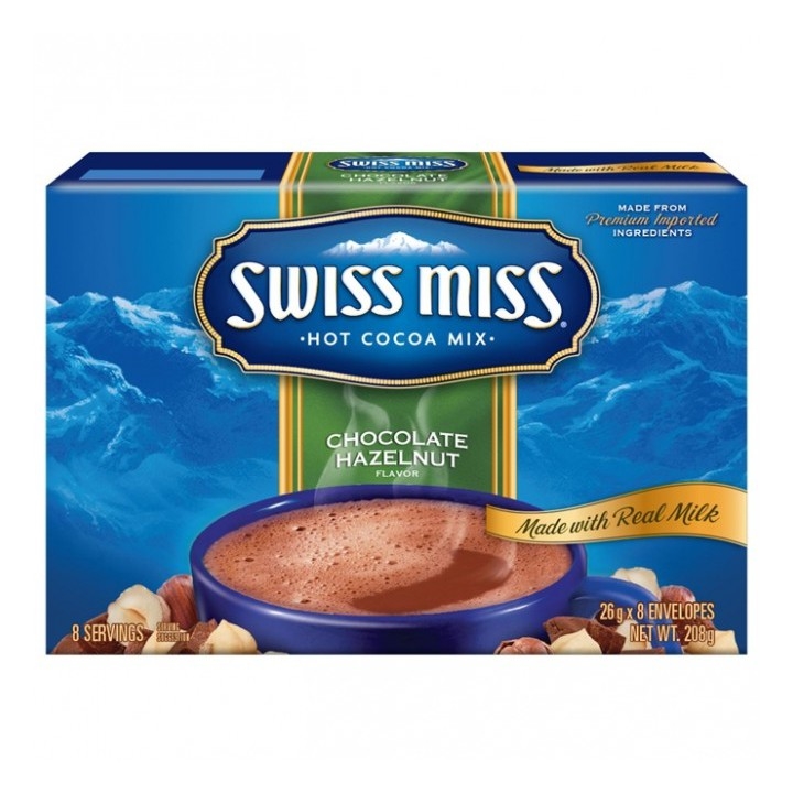 Swiss Miss Chocolate Hazelnut 8 X 26 G