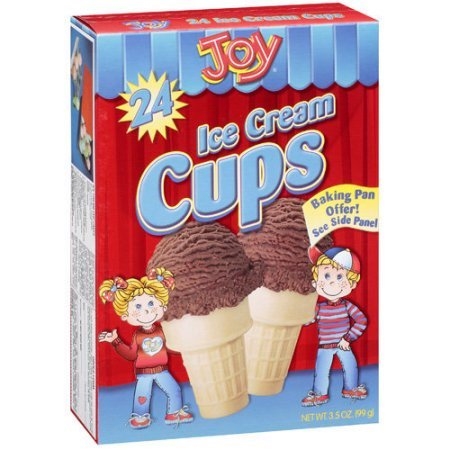 Joy Ice Cream Cups 24 Ct