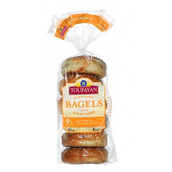 Toufayan Bagel Everything 567G