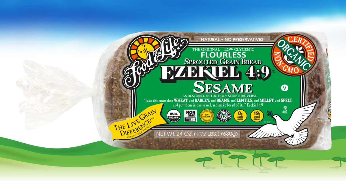 Ezekiel Bread Sprouted Grain Sesame  680