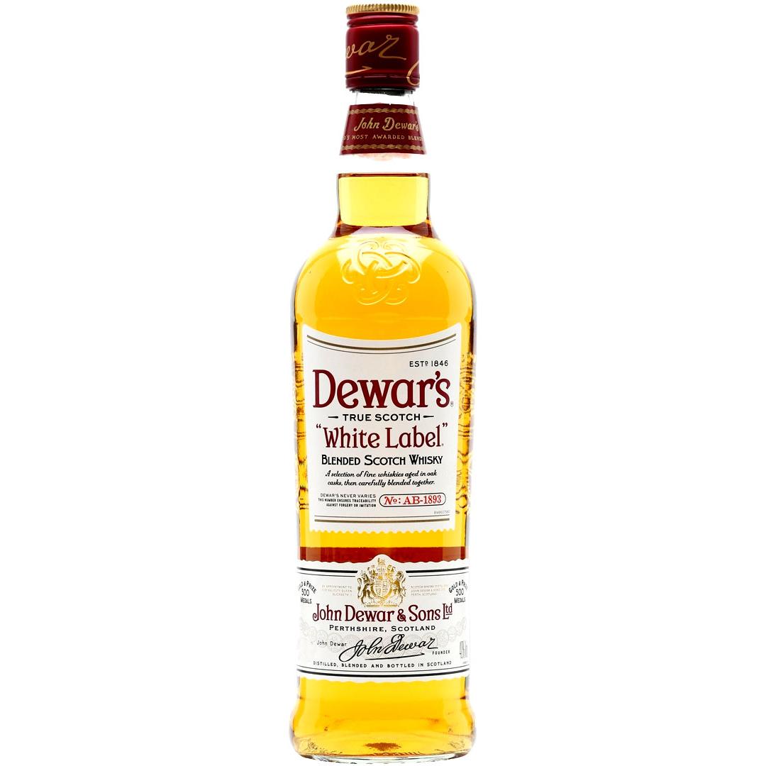 Dewars White Label Scotch 1 L