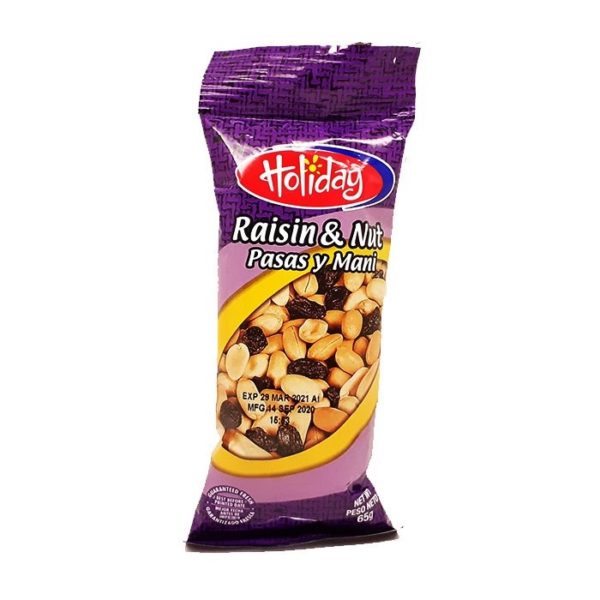 Holiday Raisin & Nut 44%More Free 65 G
