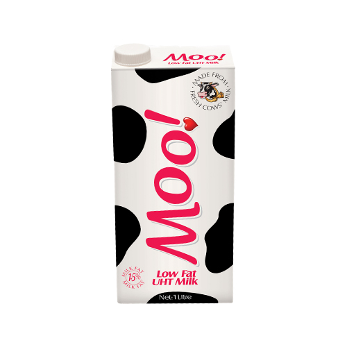 Moo Milk Low Fat Uht 1 L