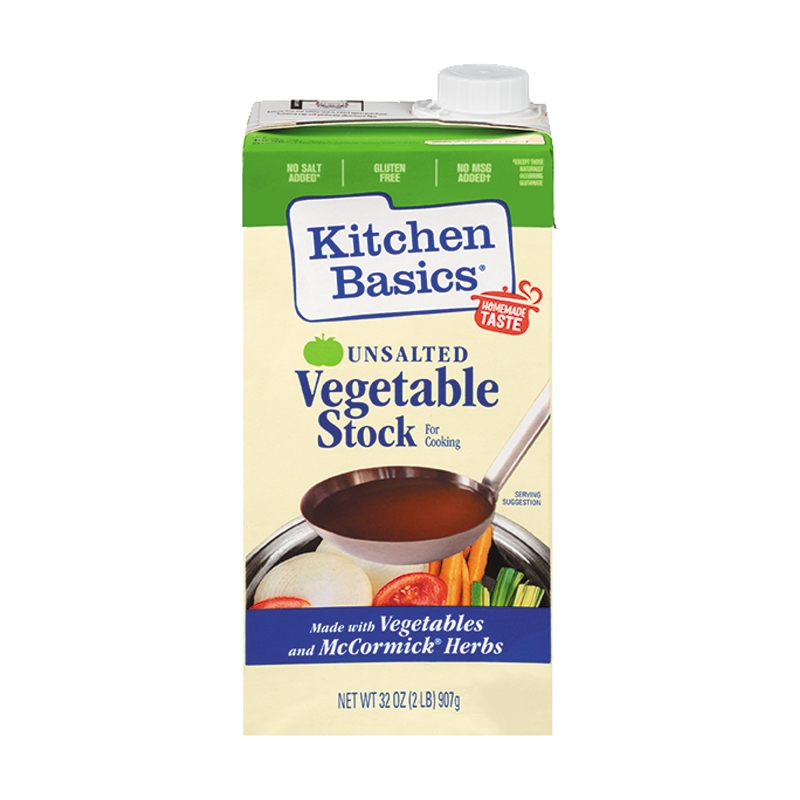 Kitchen Basics Unsalted Vegetable Stock