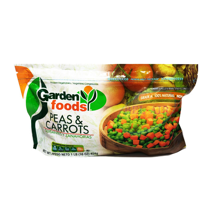 Garden Foods Peas & Carrots 1 Lb
