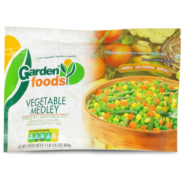 Garden Foods Vegetable Medley 1 Lb