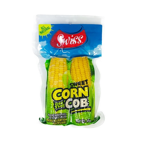 Swiss Double Corn On Cob 454G