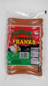 Erin Farms Hot Dogs Chicken Kg