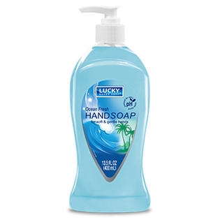 LUCKY Soap Hand Liquid Ocean Fresh 13.5