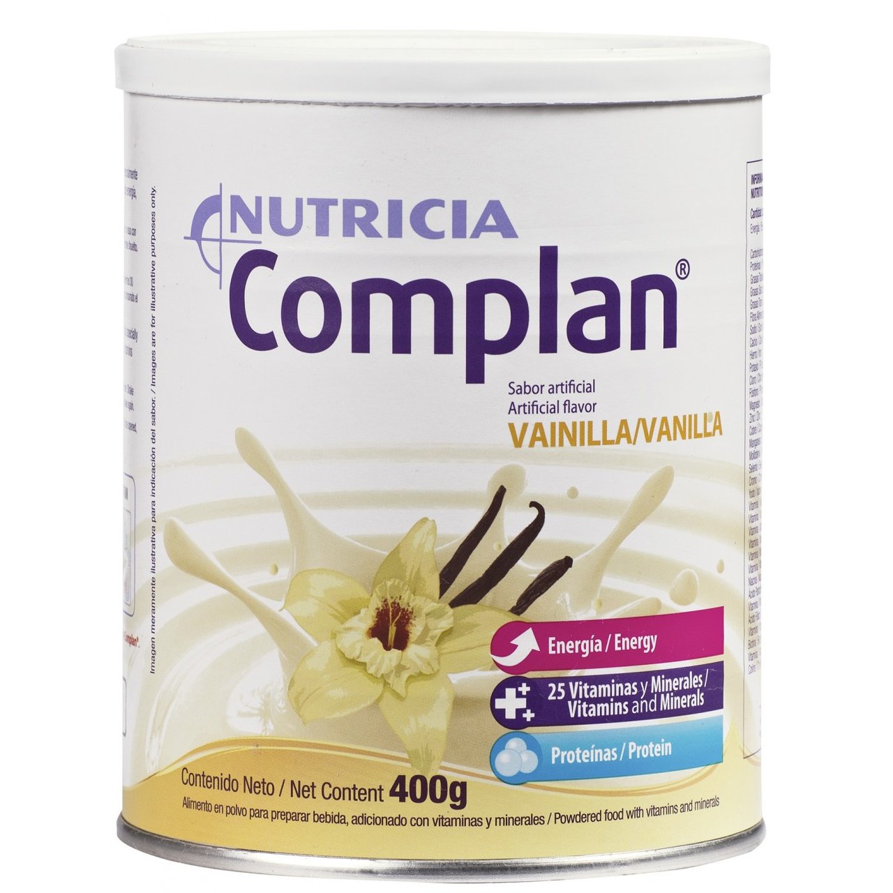 Complan Vanilla Tin 400 G