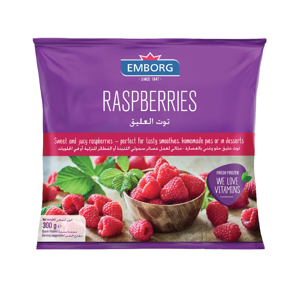 Emborg Fr Raspberries 400 G