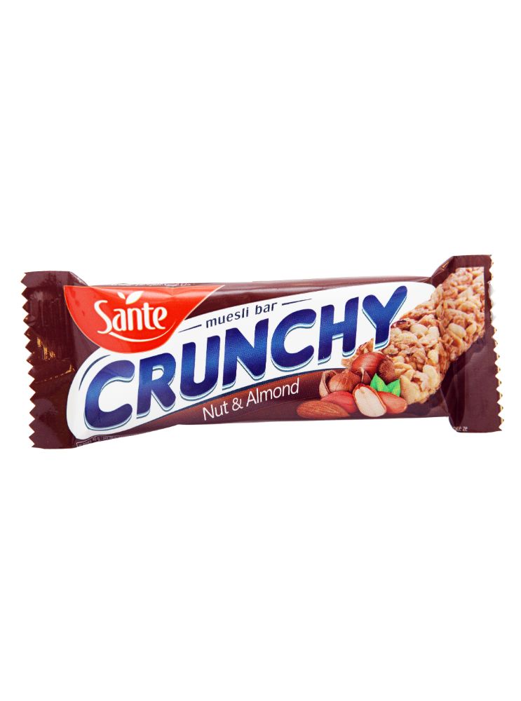 Sante Muesli Bar Crunchy Nut & Almond Ch