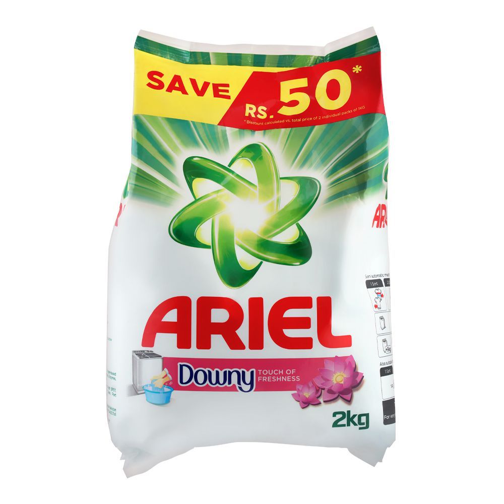 ARIEL POWDER LAUNDRY WITH DOWNY 2kg
